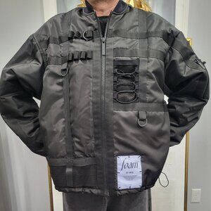 MCQ by Alexander McQueen Survivor Max MA1 Black size XL Bomber Jacket